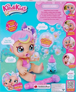 Muñeca Poppi produce Burbujas
