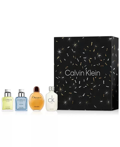 Juego de 4 piezas para hombre. Set de regalo de viaje Eau de Toilette
