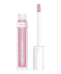 L'Oreal Paris Cosmetics Makeup Brilliant Eyes Shimmer - Sombra de ojos líquida, Atomic Crush, 0.1 onzas líquidas