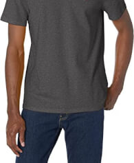 Tommy Hilfiger Camiseta de cuello redondo con bandera para hombre