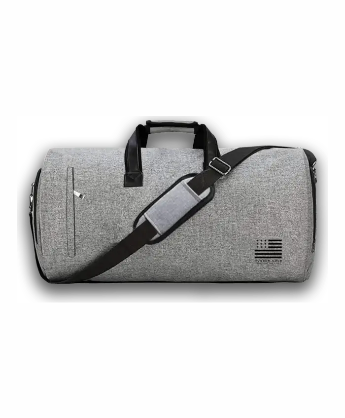 Bolso de ropa de lona y bolso de viaje tipo tote. 2 en 1