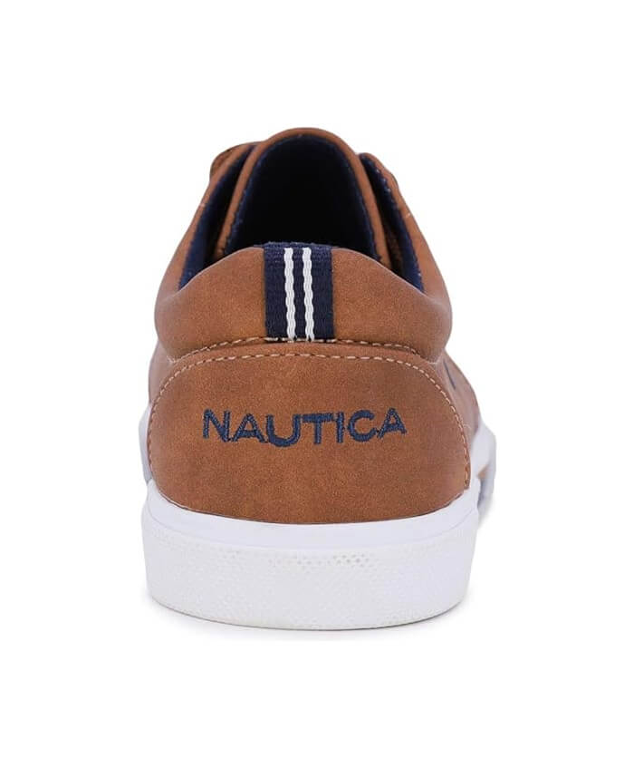 Nautica Vestido para niños, zapatos casuales con cordones, zapatos deportivos