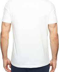 Tommy Hilfiger Camiseta con cuello en V de bandera para hombre