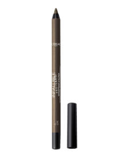 L'Oreal Paris Makeup Infallible Pro-Last Lápiz delineador de ojos, impermeable y resistente a las manchas, se desliza con facilidad para crear cualquier aspecto, hiedra, 0.042 onzas