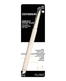 COVERGIRL Perfect Point Plus Delineador de ojos, color blanco