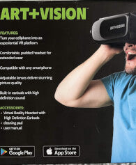 Art+Vision - Auriculares de diadema para iPhone y Android