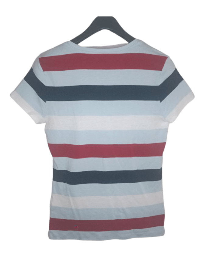 Camiseta de Mujer Tommy Hilfiger Essential Split-Neck Rugby